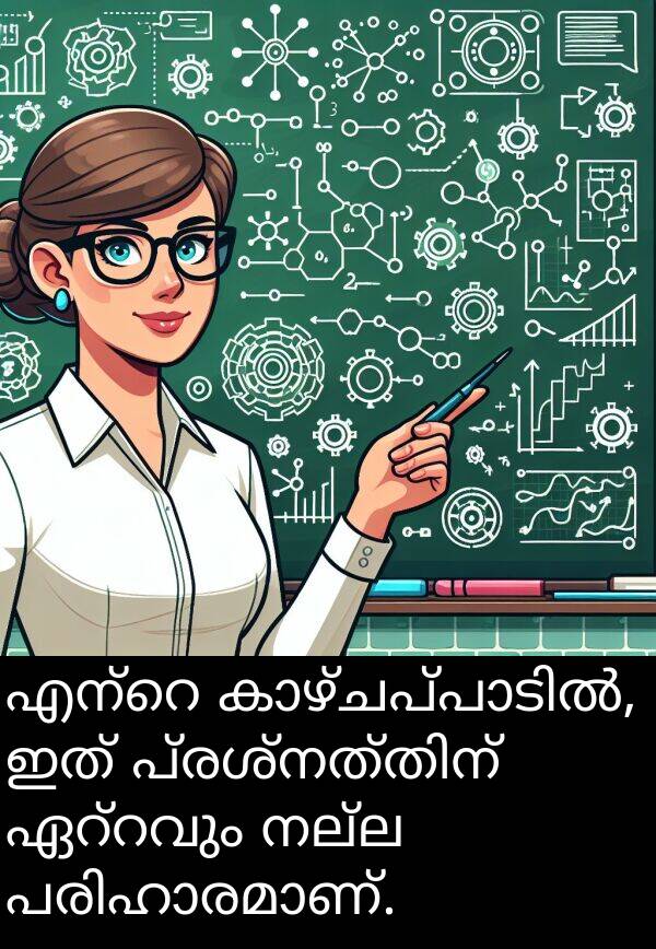 നല്ല: എന്റെ കാഴ്ചപ്പാടിൽ, ഇത് പ്രശ്നത്തിന് ഏറ്റവും നല്ല പരിഹാരമാണ്.