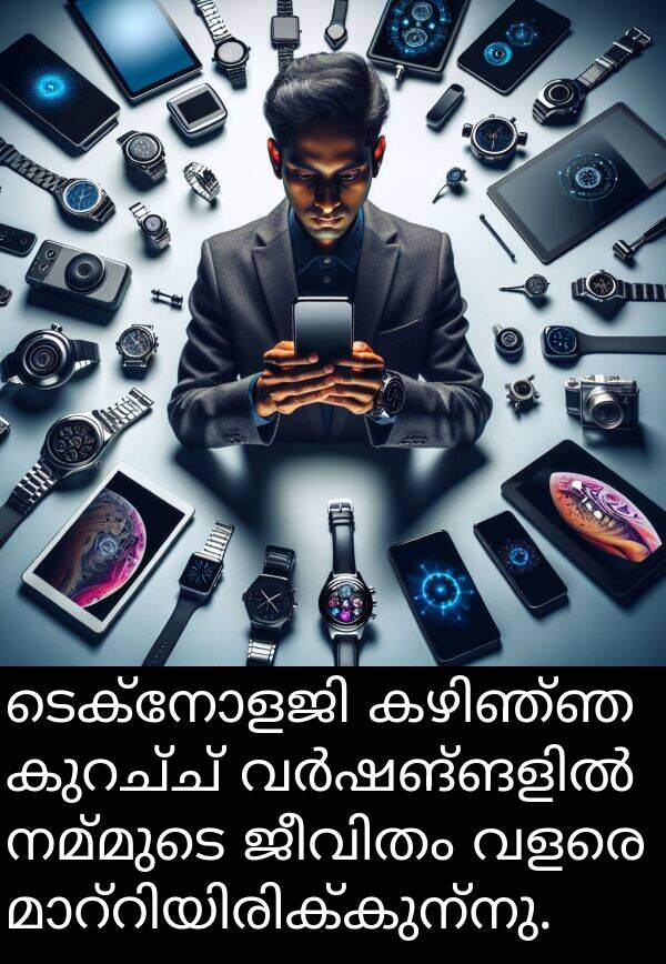 നമ്മുടെ: ടെക്നോളജി കഴിഞ്ഞ കുറച്ച് വർഷങ്ങളിൽ നമ്മുടെ ജീവിതം വളരെ മാറ്റിയിരിക്കുന്നു.
