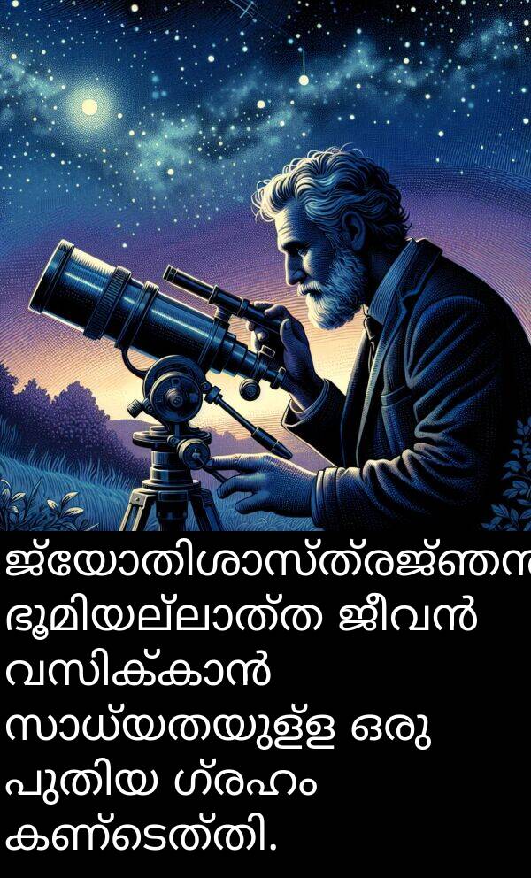 ഗ്രഹം: ജ്യോതിശാസ്ത്രജ്ഞൻ ഭൂമിയല്ലാത്ത ജീവൻ വസിക്കാൻ സാധ്യതയുള്ള ഒരു പുതിയ ഗ്രഹം കണ്ടെത്തി.
