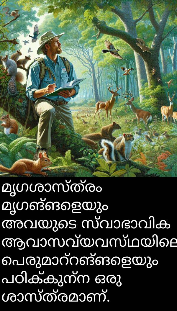 അവയുടെ: മൃഗശാസ്ത്രം മൃഗങ്ങളെയും അവയുടെ സ്വാഭാവിക ആവാസവ്യവസ്ഥയിലെ പെരുമാറ്റങ്ങളെയും പഠിക്കുന്ന ഒരു ശാസ്ത്രമാണ്.