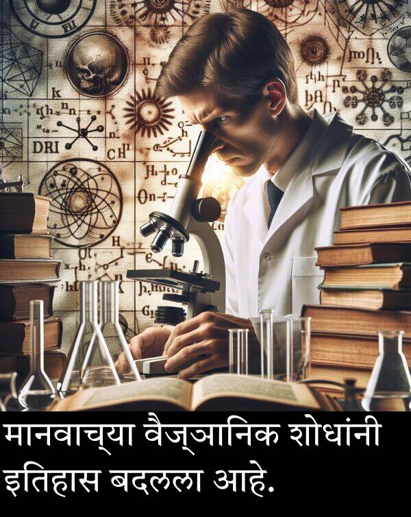इतिहास: मानवाच्या वैज्ञानिक शोधांनी इतिहास बदलला आहे.