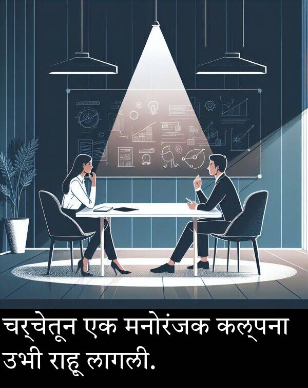 राहू: चर्चेतून एक मनोरंजक कल्पना उभी राहू लागली.