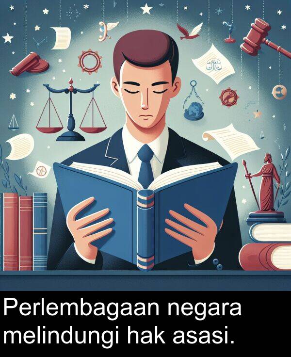asasi: Perlembagaan negara melindungi hak asasi.