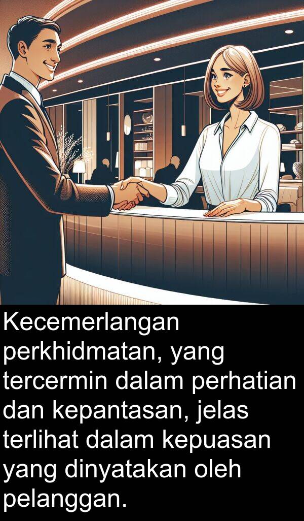 kepantasan: Kecemerlangan perkhidmatan, yang tercermin dalam perhatian dan kepantasan, jelas terlihat dalam kepuasan yang dinyatakan oleh pelanggan.