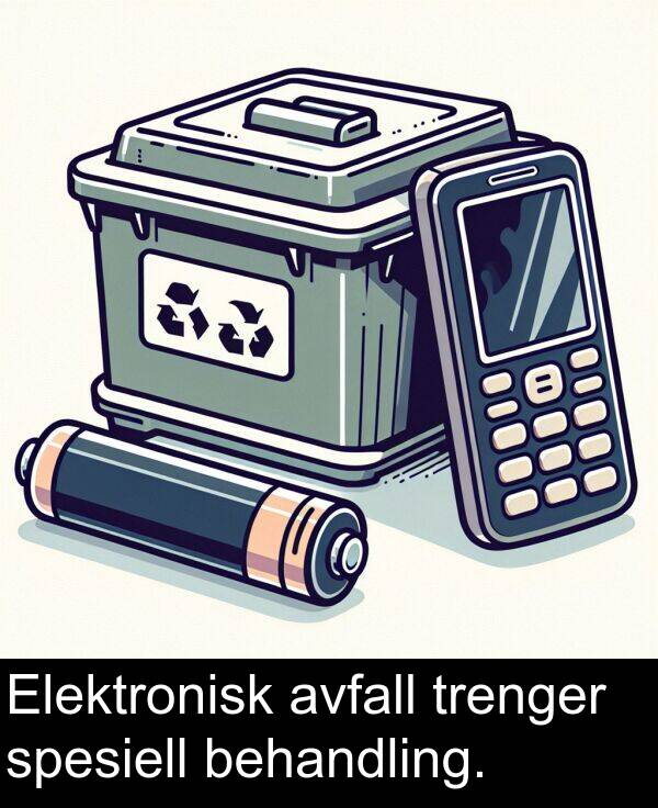 behandling: Elektronisk avfall trenger spesiell behandling.