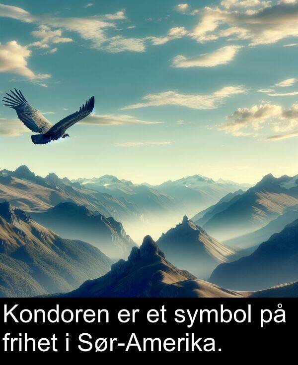 frihet: Kondoren er et symbol på frihet i Sør-Amerika.