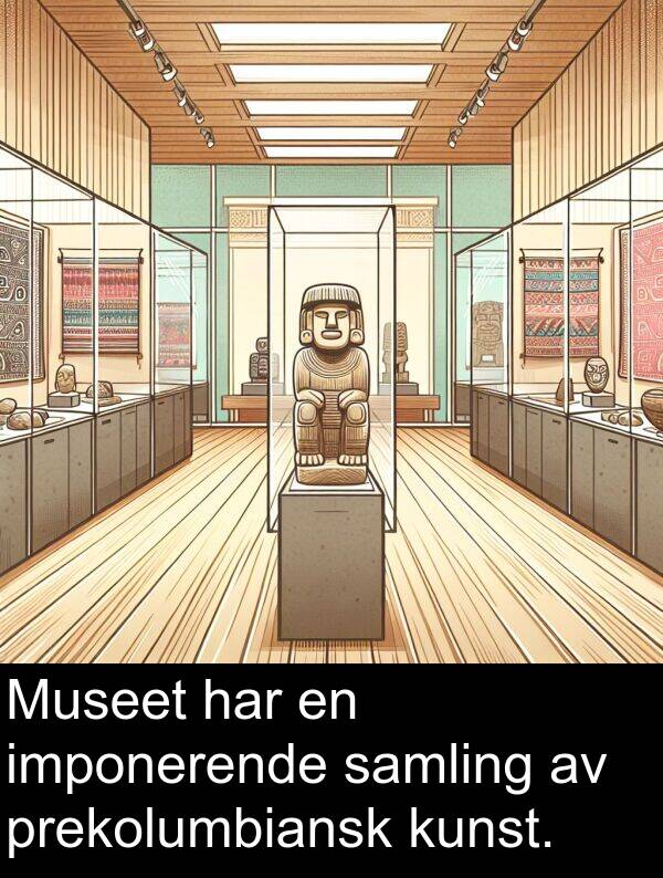 samling: Museet har en imponerende samling av prekolumbiansk kunst.