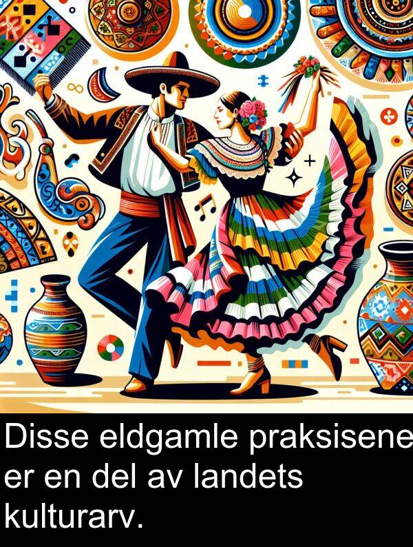 praksisene: Disse eldgamle praksisene er en del av landets kulturarv.