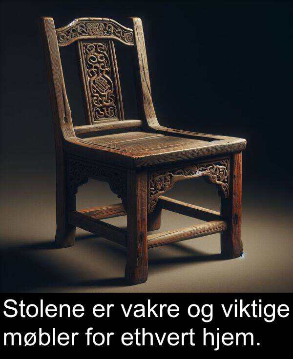 vakre: Stolene er vakre og viktige møbler for ethvert hjem.