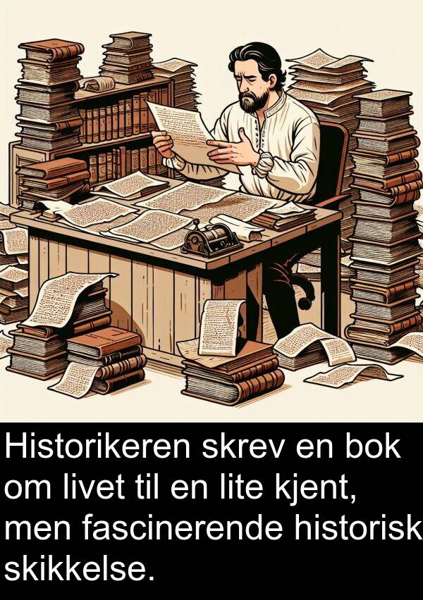 kjent: Historikeren skrev en bok om livet til en lite kjent, men fascinerende historisk skikkelse.