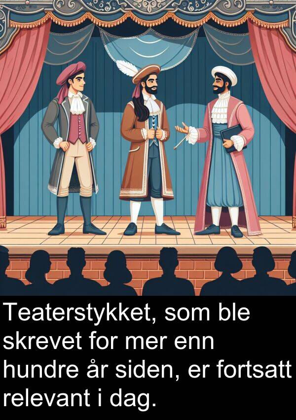 siden: Teaterstykket, som ble skrevet for mer enn hundre år siden, er fortsatt relevant i dag.