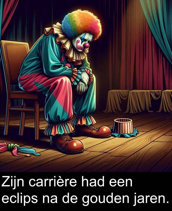 gouden: Zijn carrière had een eclips na de gouden jaren.