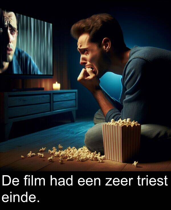 zeer: De film had een zeer triest einde.