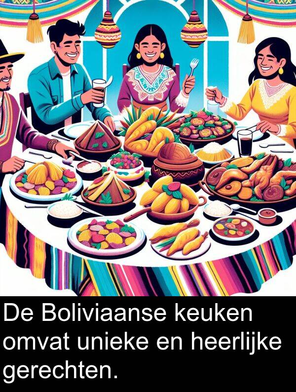 heerlijke: De Boliviaanse keuken omvat unieke en heerlijke gerechten.