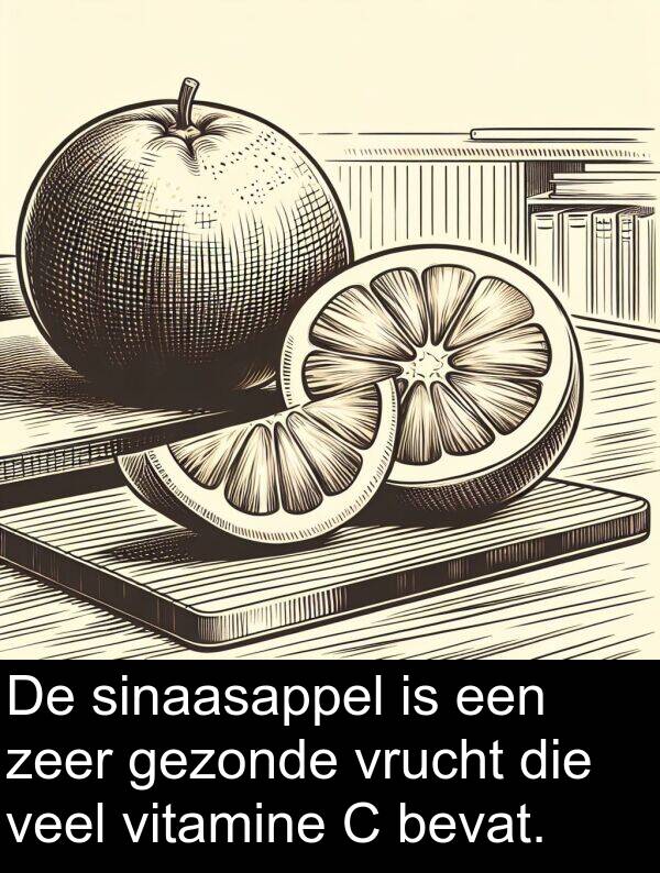 gezonde: De sinaasappel is een zeer gezonde vrucht die veel vitamine C bevat.