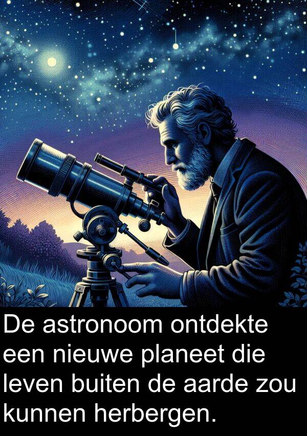aarde: De astronoom ontdekte een nieuwe planeet die leven buiten de aarde zou kunnen herbergen.