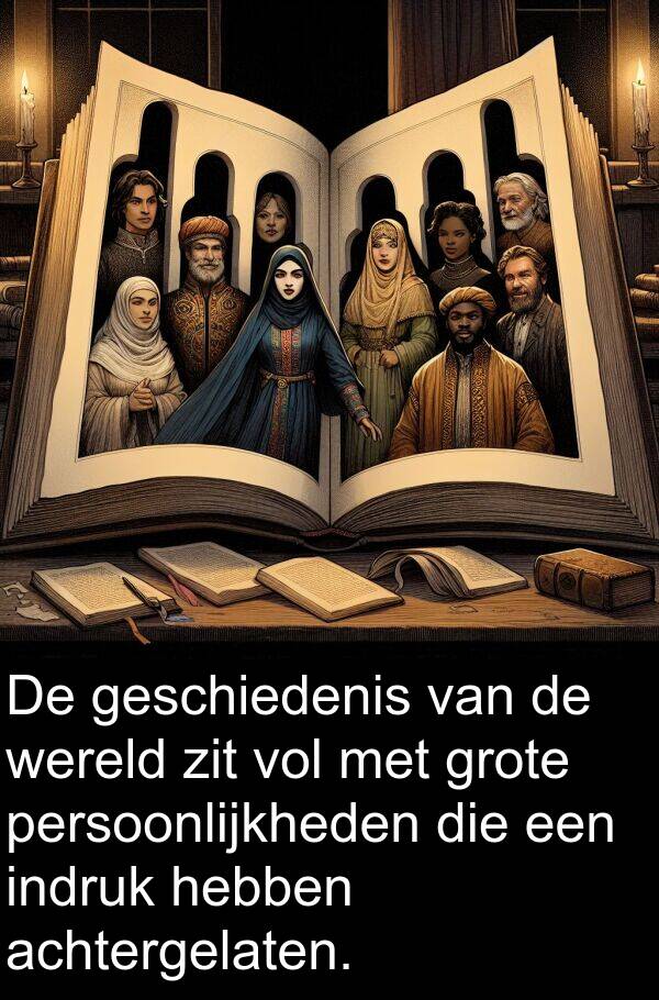geschiedenis: De geschiedenis van de wereld zit vol met grote persoonlijkheden die een indruk hebben achtergelaten.