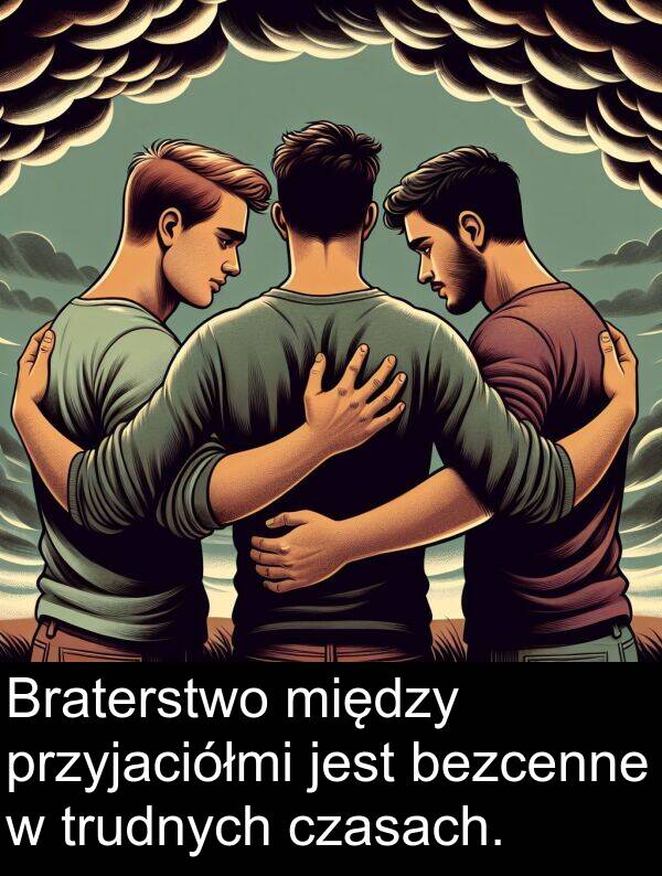 przyjaciółmi: Braterstwo między przyjaciółmi jest bezcenne w trudnych czasach.