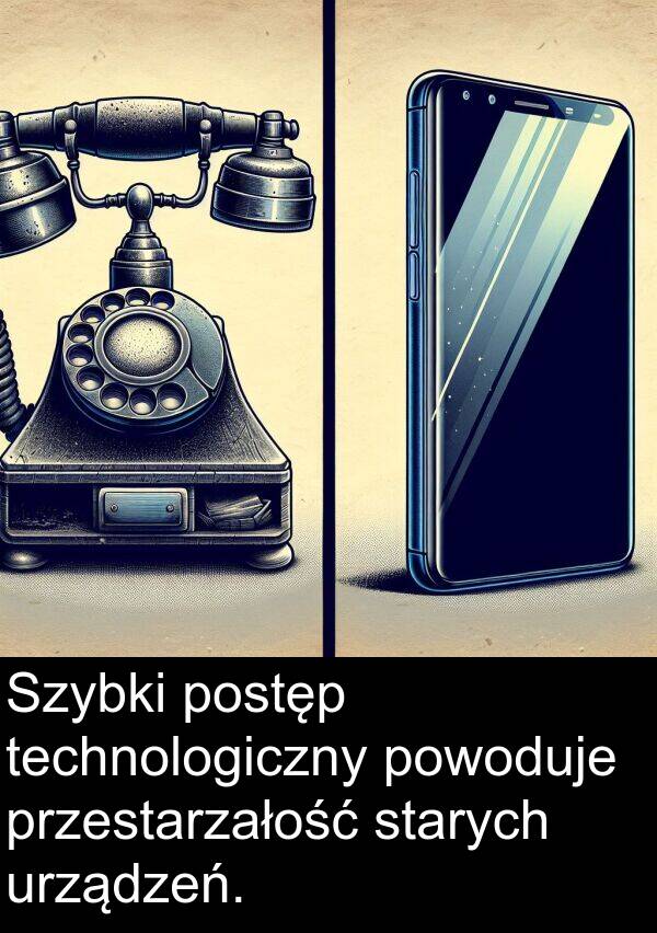 przestarzałość: Szybki postęp technologiczny powoduje przestarzałość starych urządzeń.