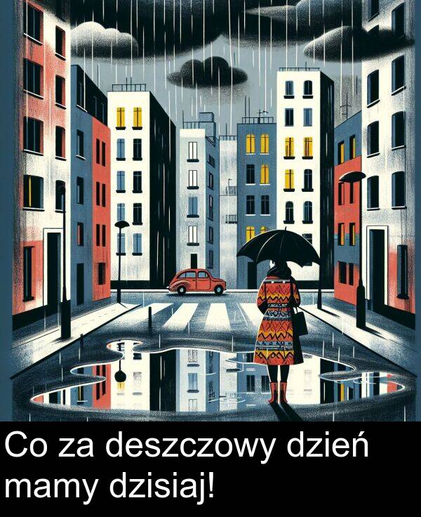 mamy: Co za deszczowy dzień mamy dzisiaj!