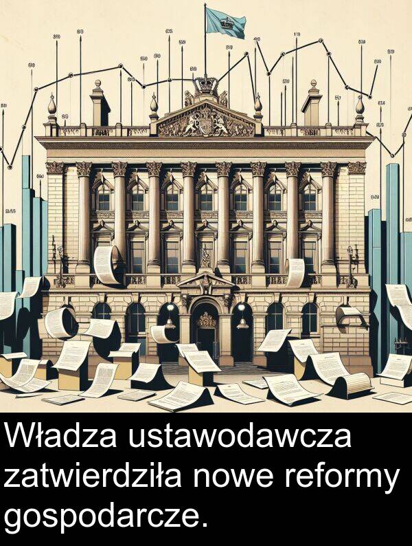 ustawodawcza: Władza ustawodawcza zatwierdziła nowe reformy gospodarcze.