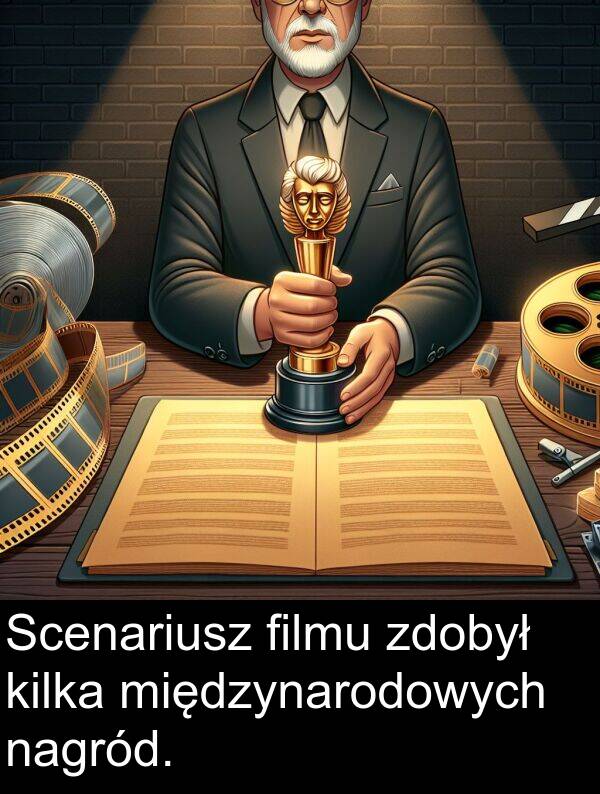 zdobył: Scenariusz filmu zdobył kilka międzynarodowych nagród.