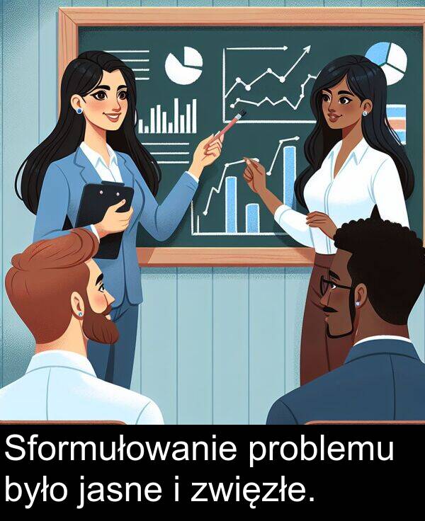 problemu: Sformułowanie problemu było jasne i zwięzłe.