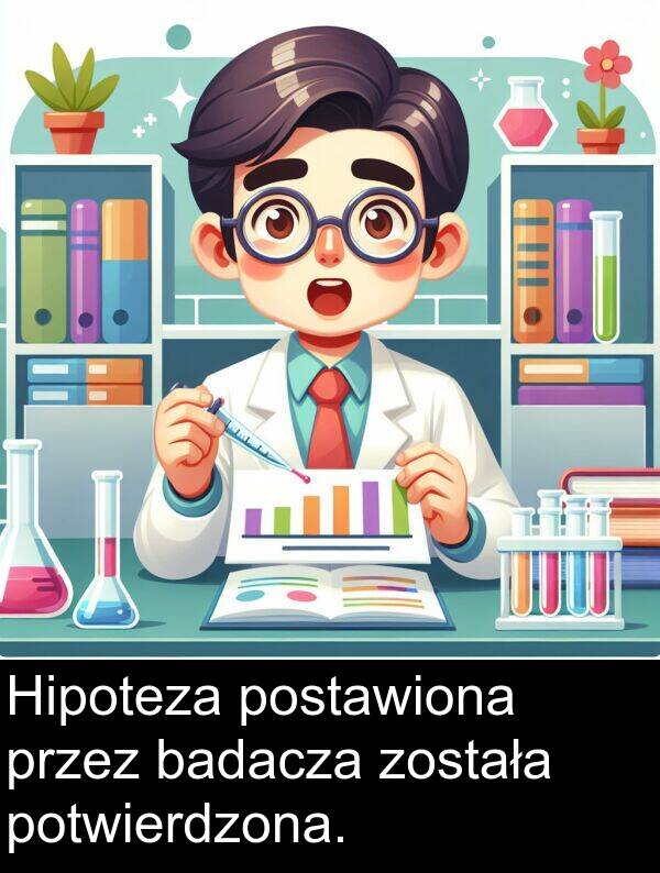 została: Hipoteza postawiona przez badacza została potwierdzona.