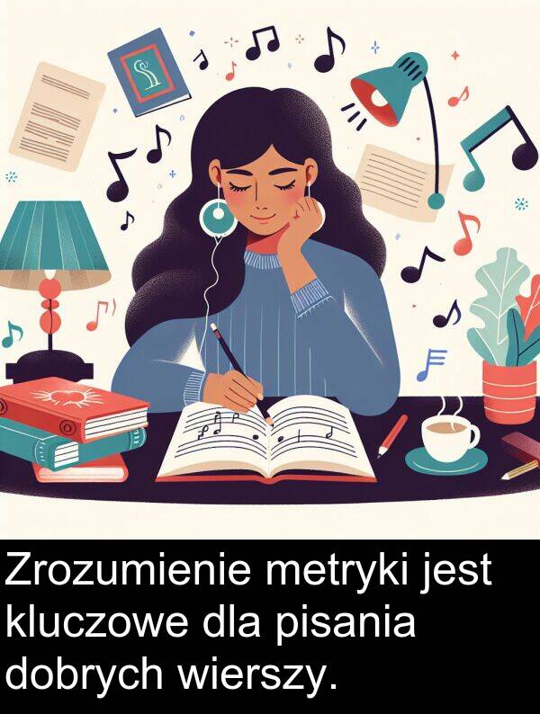 wierszy: Zrozumienie metryki jest kluczowe dla pisania dobrych wierszy.