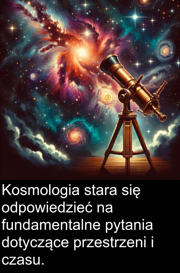 przestrzeni: Kosmologia stara się odpowiedzieć na fundamentalne pytania dotyczące przestrzeni i czasu.