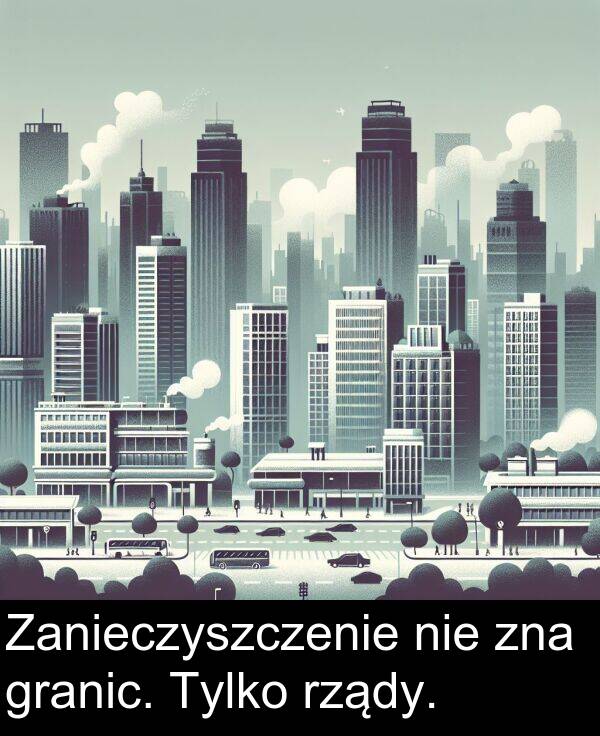 zna: Zanieczyszczenie nie zna granic. Tylko rządy.
