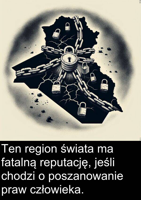 praw: Ten region świata ma fatalną reputację, jeśli chodzi o poszanowanie praw człowieka.