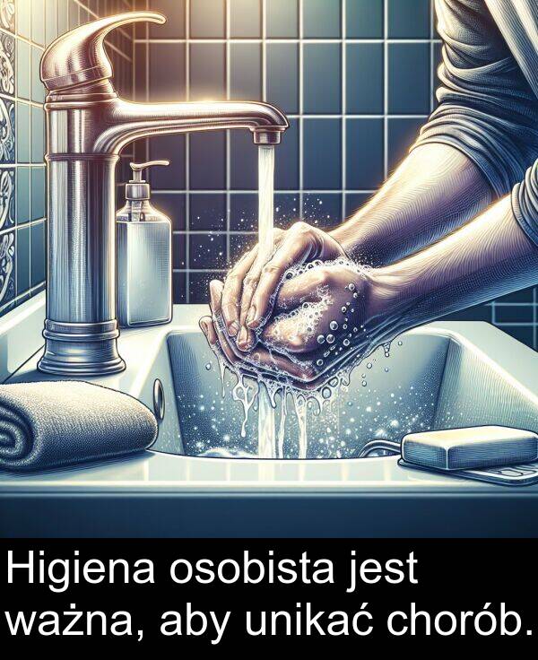 aby: Higiena osobista jest ważna, aby unikać chorób.