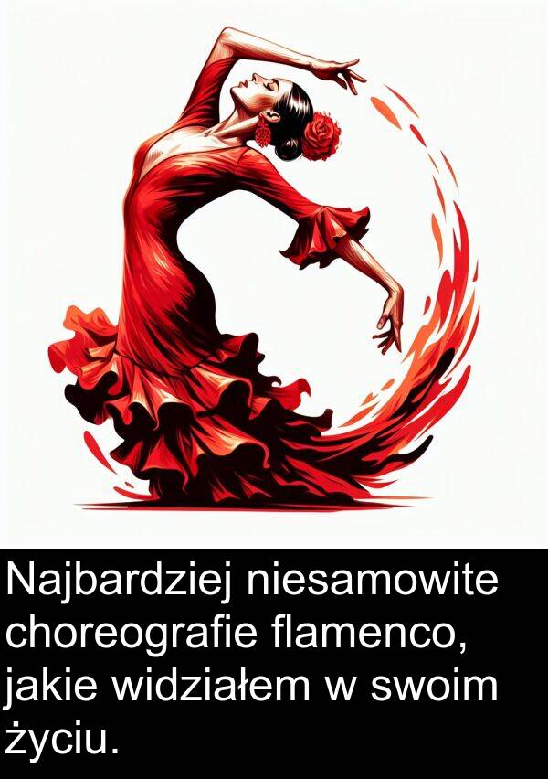 życiu: Najbardziej niesamowite choreografie flamenco, jakie widziałem w swoim życiu.