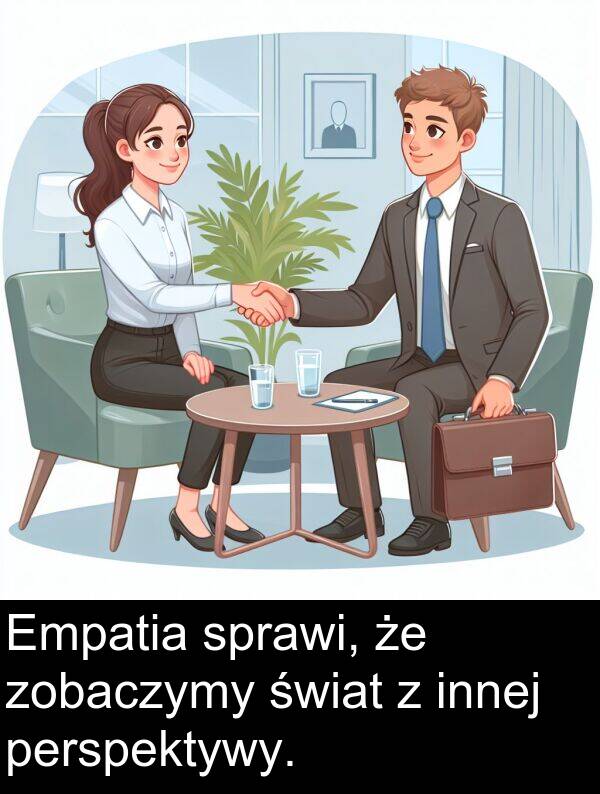 zobaczymy: Empatia sprawi, że zobaczymy świat z innej perspektywy.