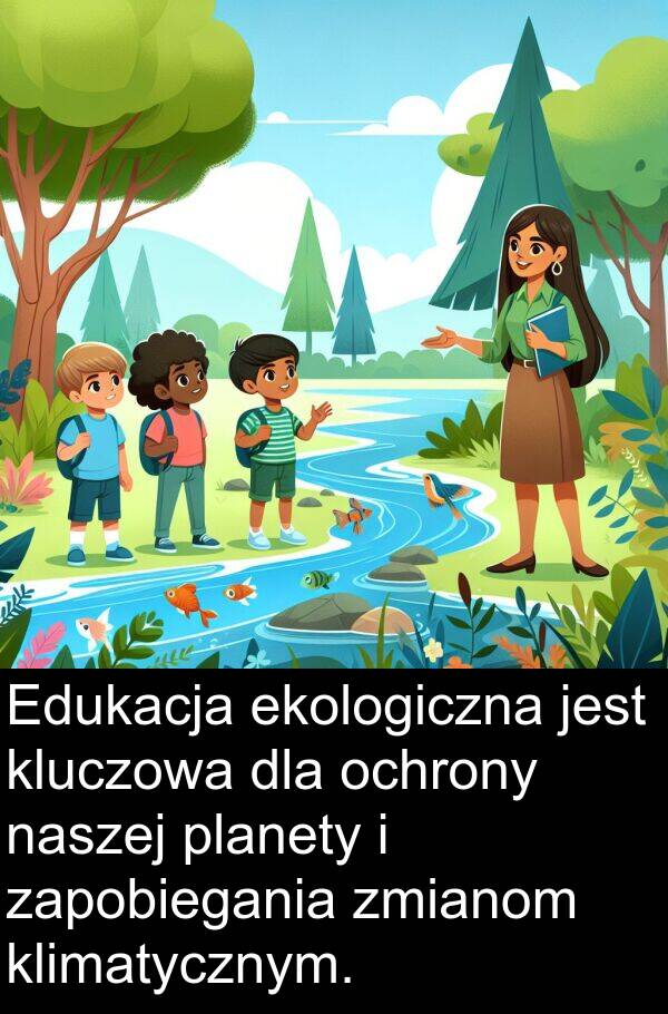 zmianom: Edukacja ekologiczna jest kluczowa dla ochrony naszej planety i zapobiegania zmianom klimatycznym.