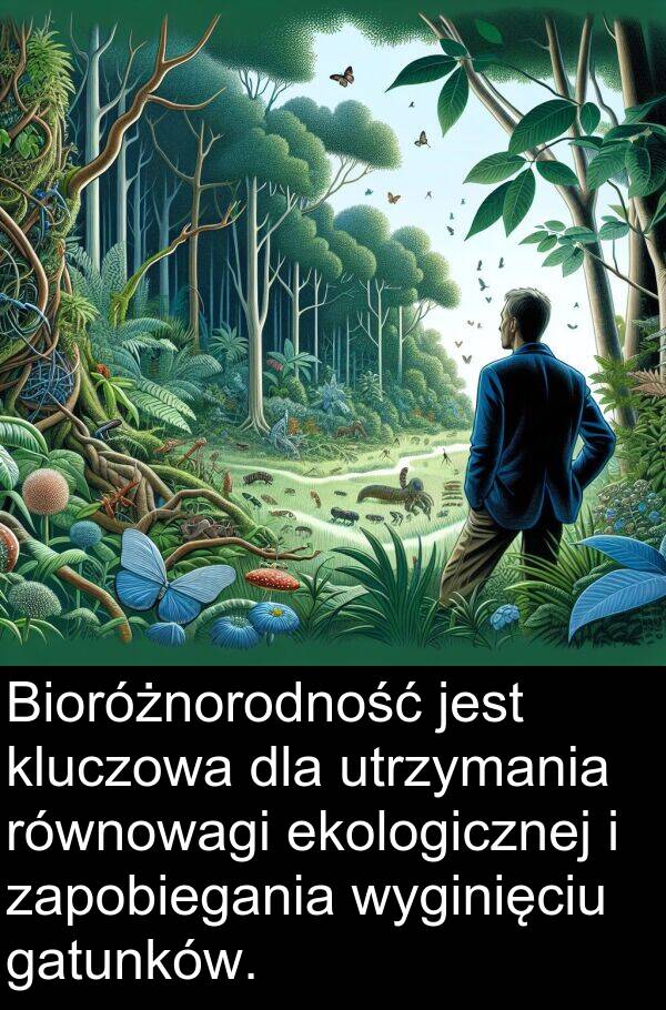 ekologicznej: Bioróżnorodność jest kluczowa dla utrzymania równowagi ekologicznej i zapobiegania wyginięciu gatunków.