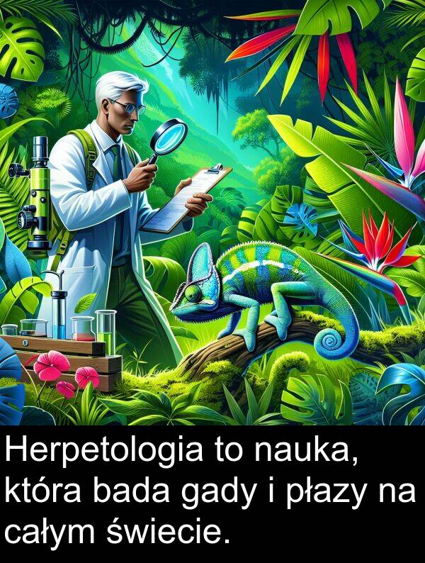 płazy: Herpetologia to nauka, która bada gady i płazy na całym świecie.