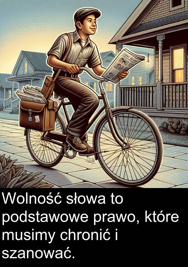 prawo: Wolność słowa to podstawowe prawo, które musimy chronić i szanować.