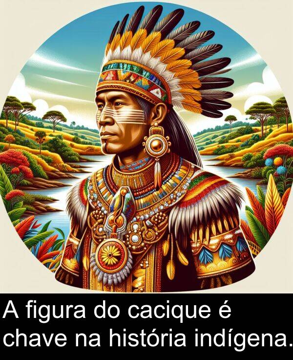 cacique: A figura do cacique é chave na história indígena.