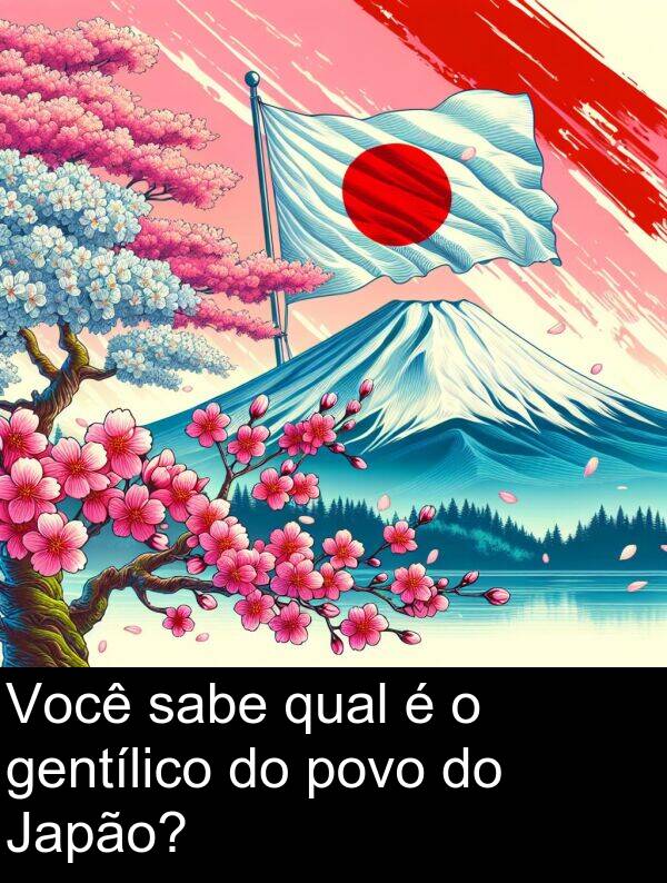 gentílico: Você sabe qual é o gentílico do povo do Japão?