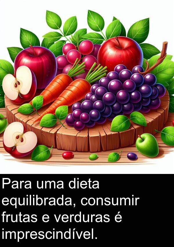 frutas: Para uma dieta equilibrada, consumir frutas e verduras é imprescindível.