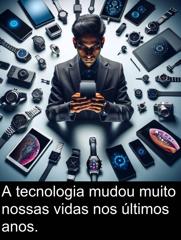tecnologia: A tecnologia mudou muito nossas vidas nos últimos anos.