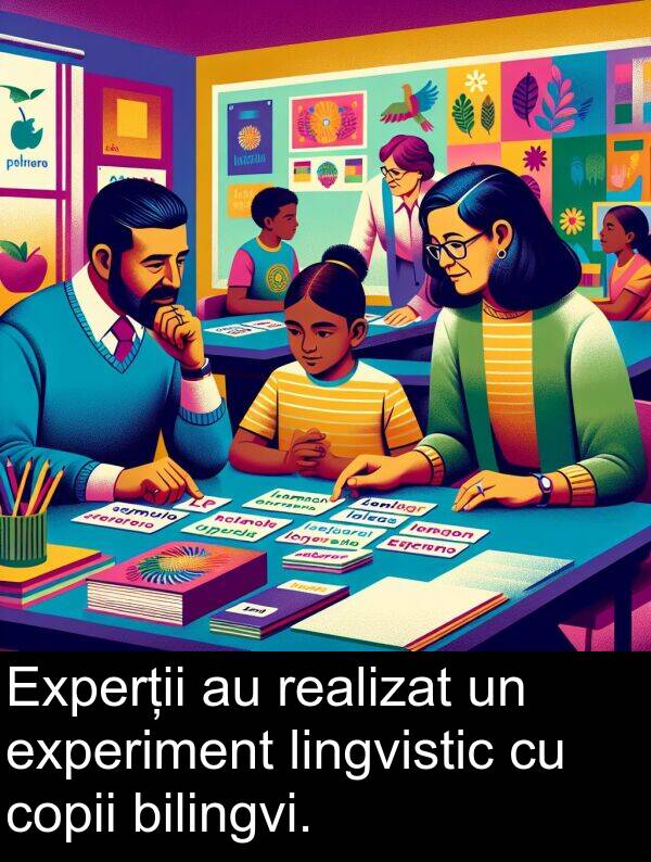 bilingvi: Experții au realizat un experiment lingvistic cu copii bilingvi.