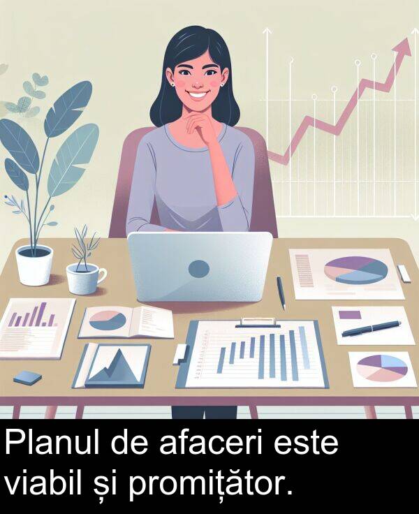 viabil: Planul de afaceri este viabil și promițător.