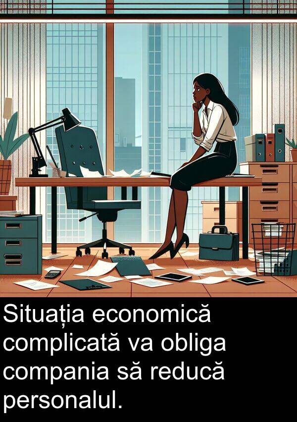 obliga: Situația economică complicată va obliga compania să reducă personalul.