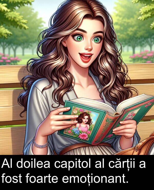 capitol: Al doilea capitol al cărții a fost foarte emoționant.