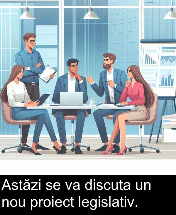 legislativ: Astăzi se va discuta un nou proiect legislativ.