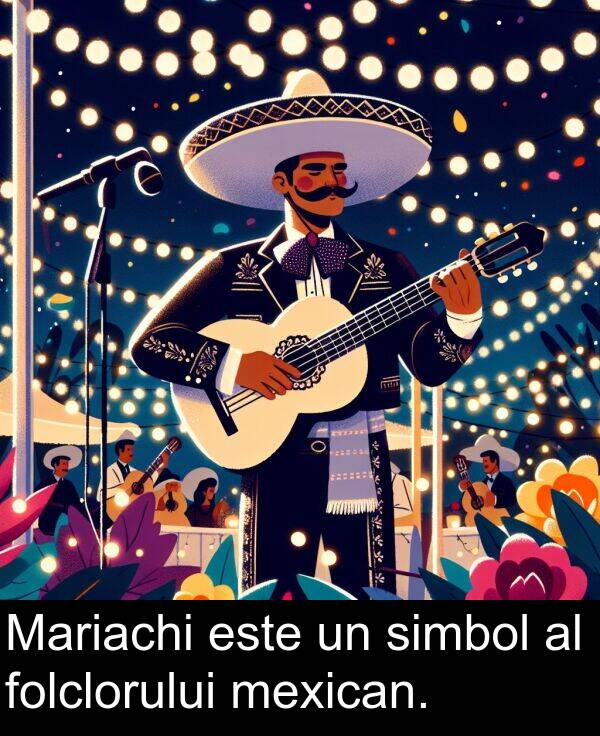 mexican: Mariachi este un simbol al folclorului mexican.