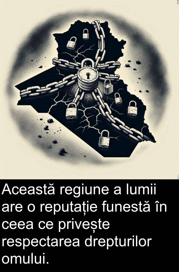 lumii: Această regiune a lumii are o reputație funestă în ceea ce privește respectarea drepturilor omului.